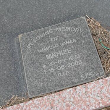 MKHIZE Njabulo James 1973-2003