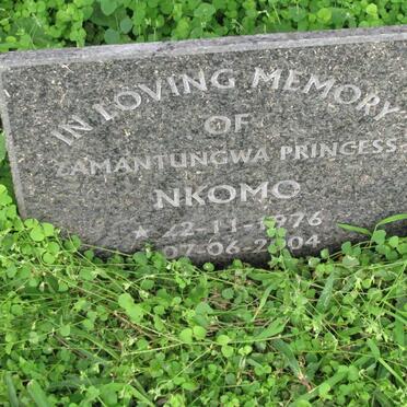 NKOMO Zamantungwa Princess 1976-2004
