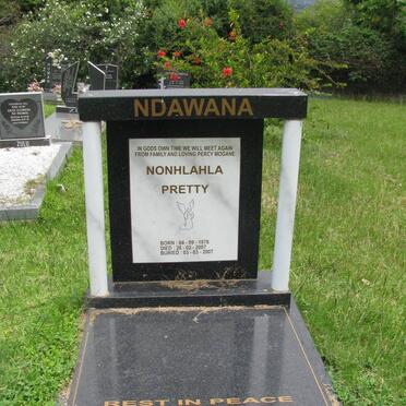NDAWANA Nonhlahla Pretty 1978-2007