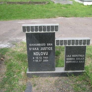 NDLOVU Nyaka Justice 1968-2004