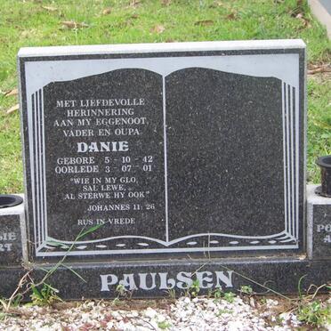 PAULSEN Danie 1942-2001