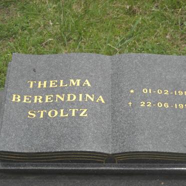 STOLTZ Thelma Berendina 1915-1997