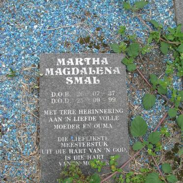 SMAL Martha Magdalena 1937-1999