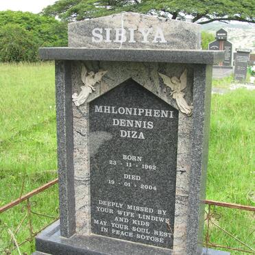 SIBIYA Mhlonipheni Dennis Diza 1962-2004