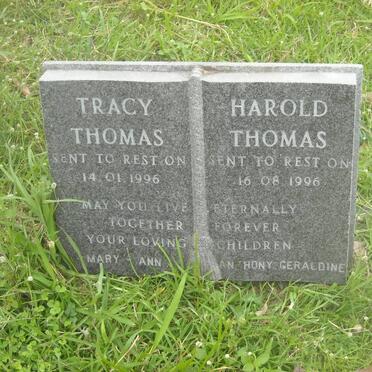 THOMAS Harold -1996 &amp; Tracy -1996