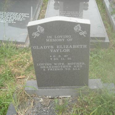 TAYLOR Gladys Elizabeth 1947-2001