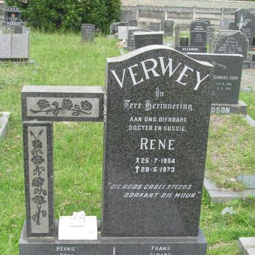 VERWEY Rene 1954-1973