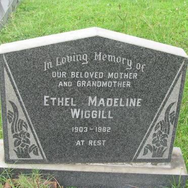 WIGGILL Ethel Madeline 1903-1982