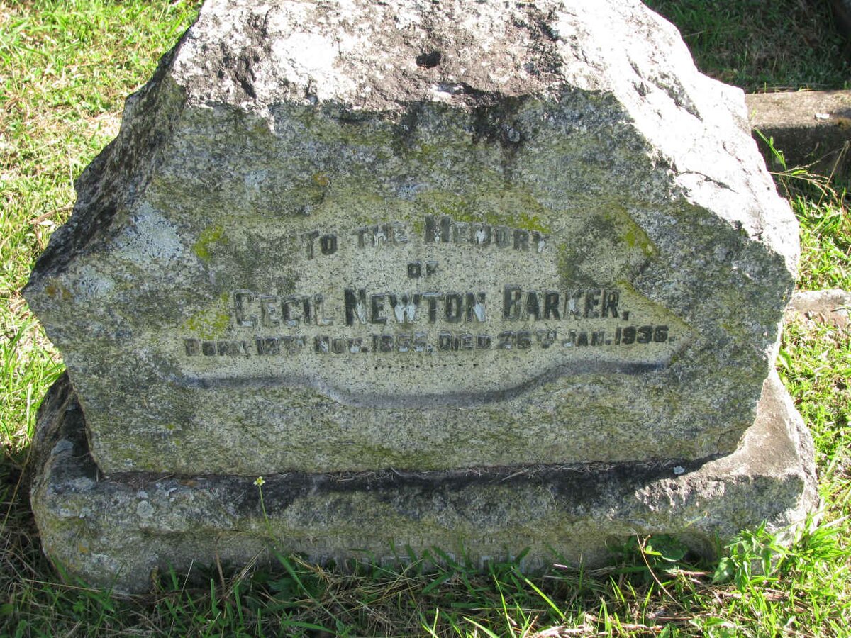 BARKER Cecil Newton 1856-1936