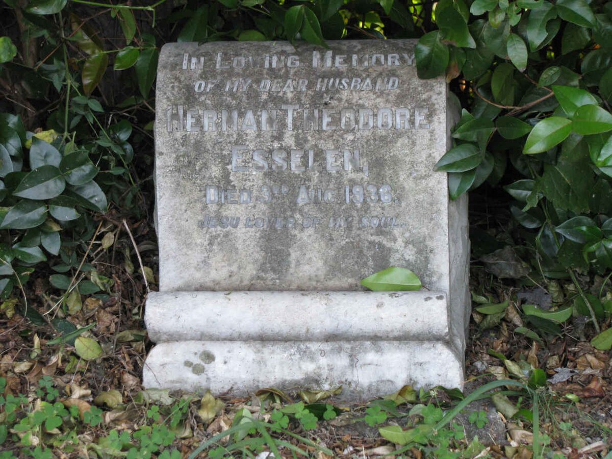 ESSELEN Herman Theodore -1936