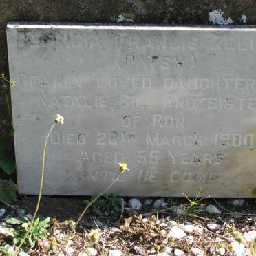 ZELLER Patricia Francis -1980