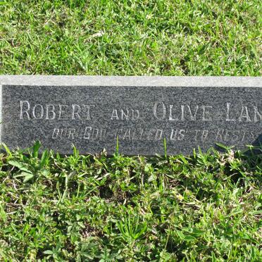 LAMB Robert &amp; Olive