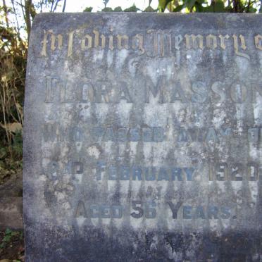 MASSON John -1940 &amp; Flora -1920 