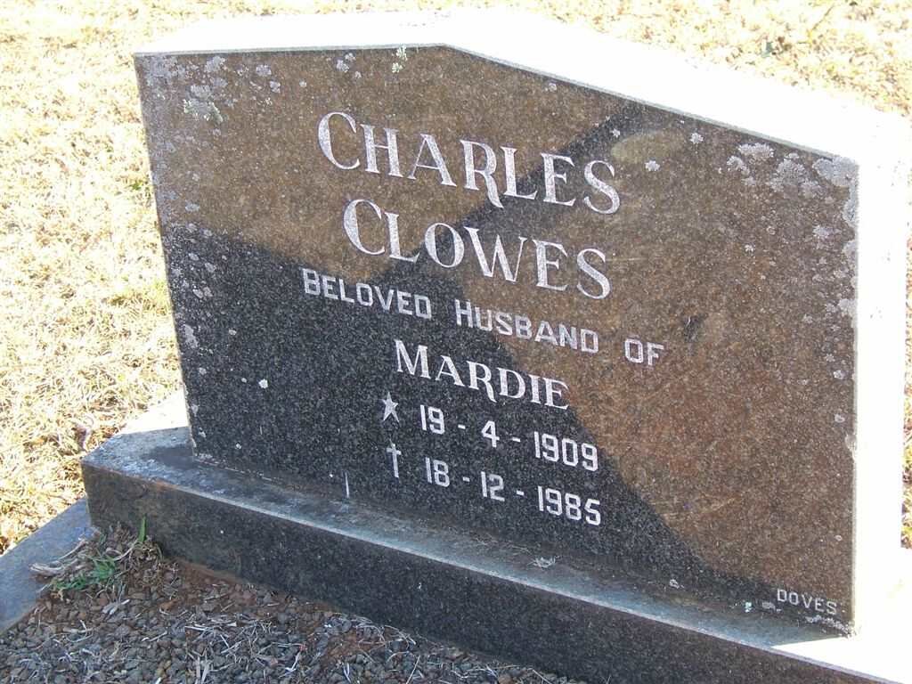 CLOWES Charles 1909-1985