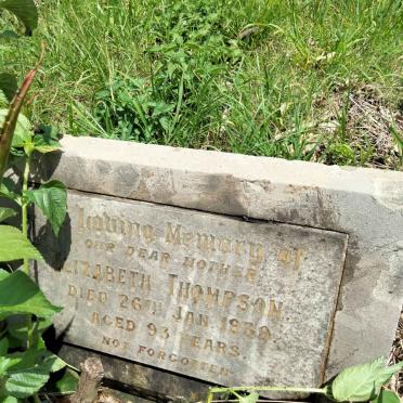 THOMPSON Elizabeth -1939