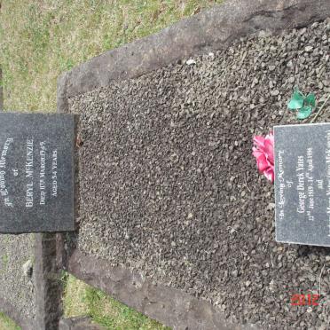 MCKENZIE Beryl -1949 :: YATES George Derek 1919-1996 &amp; Audrey Myra MCKENZIE 1921-2009