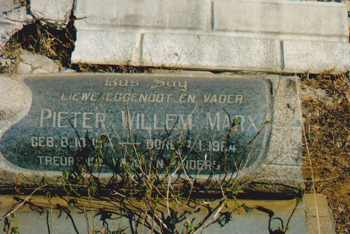 MARX Pieter Willem 1904-1964