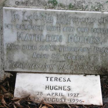 HUGHES Teresa 1927-1996