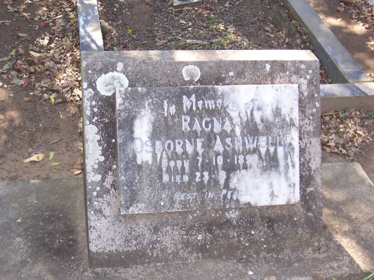 ASHWELL Ragnar Osborne 1892-1951