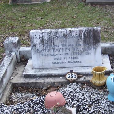 BALCOMB Bryce Hayden -1967