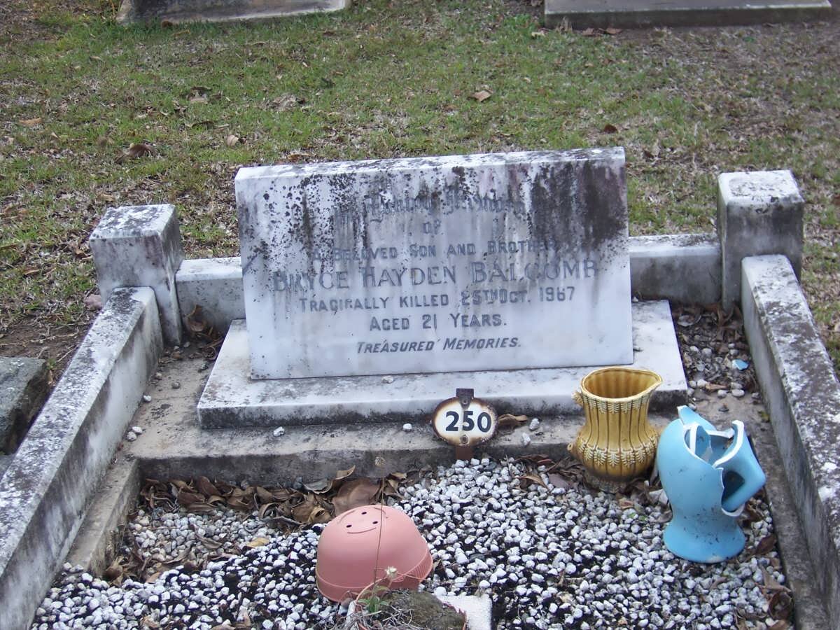 BALCOMB Bryce Hayden -1967