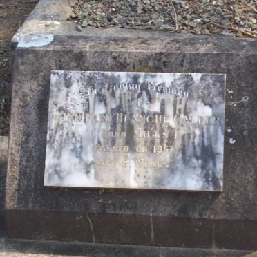 CALDER Winnifred Blanche nee MILLS -1957