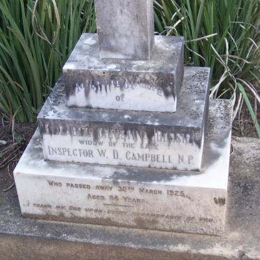 CAMPBELL Elizabeth Christina -1925