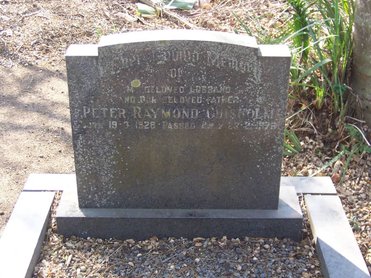 CHISHOLM Peter Raymond 1928-1976