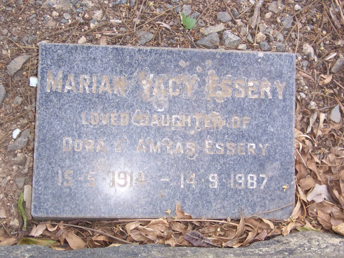 ESSERY Marian Vacy 1914-1987