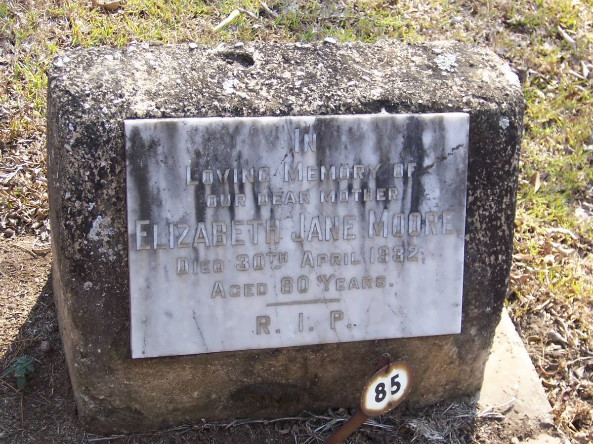 MOORE Elizabeth Jane -1932