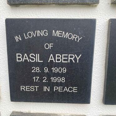 ABERY Basil 1909-1998