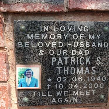 THOMAS Patrick S. 1940-2000