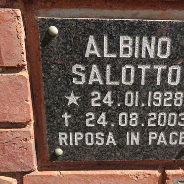 SALOTTO Albino 1928-2003
