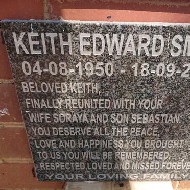 SMITH Keith Edward 1950-2023