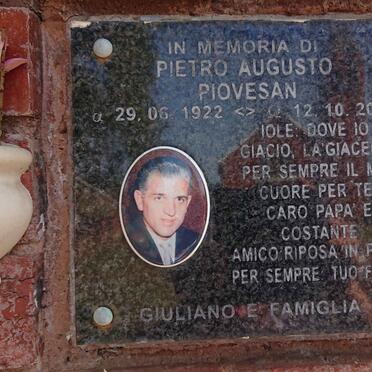 PIOVESAN Pietro Augusto 1922-2012