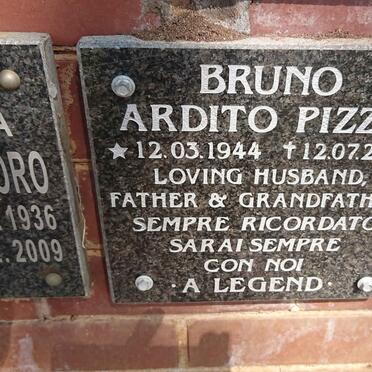 PIZZO Bruno Ardito 1944-2023