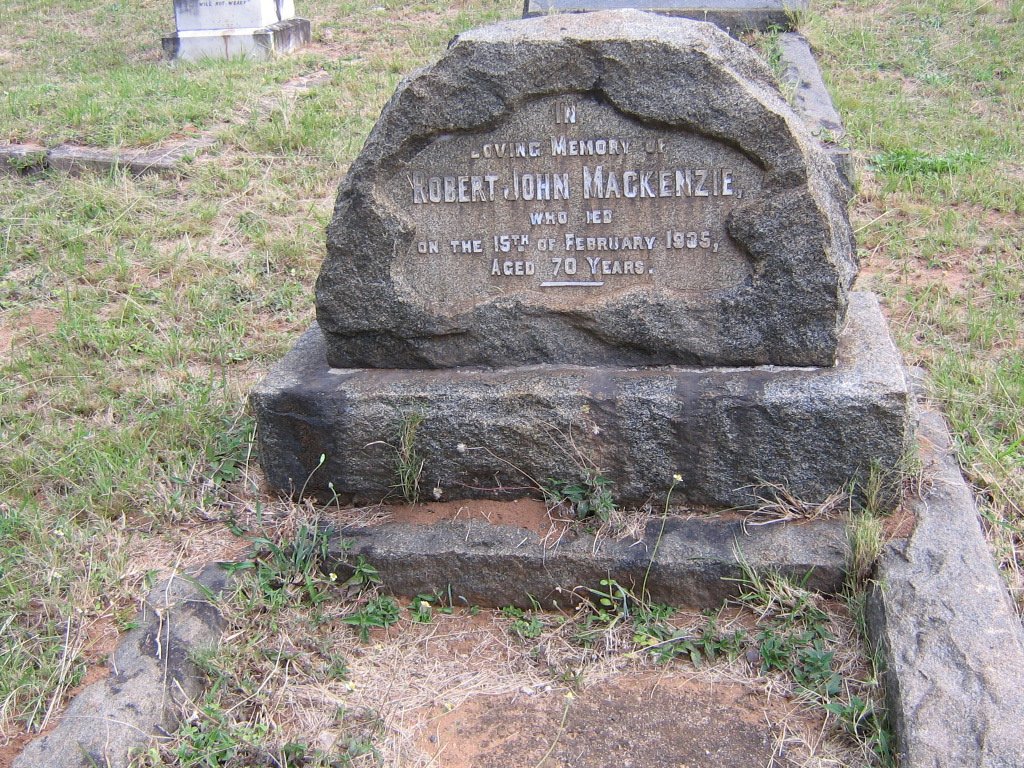 MACKENZIE Robert John -1935