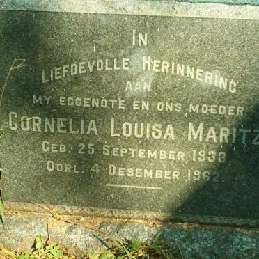 MARITZ Cornelia Louisa 1933-1962
