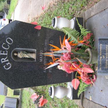 GRECO Mario 1925-1993 ::  GRECO Piet?o :: GRECO  Paolo :: GRECO Giulio Valentino 1981-2006