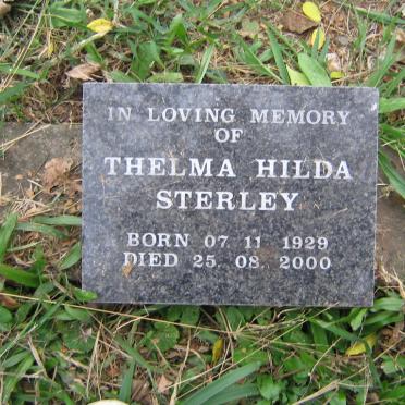 STERLEY Thelma Hilda 1929-2000