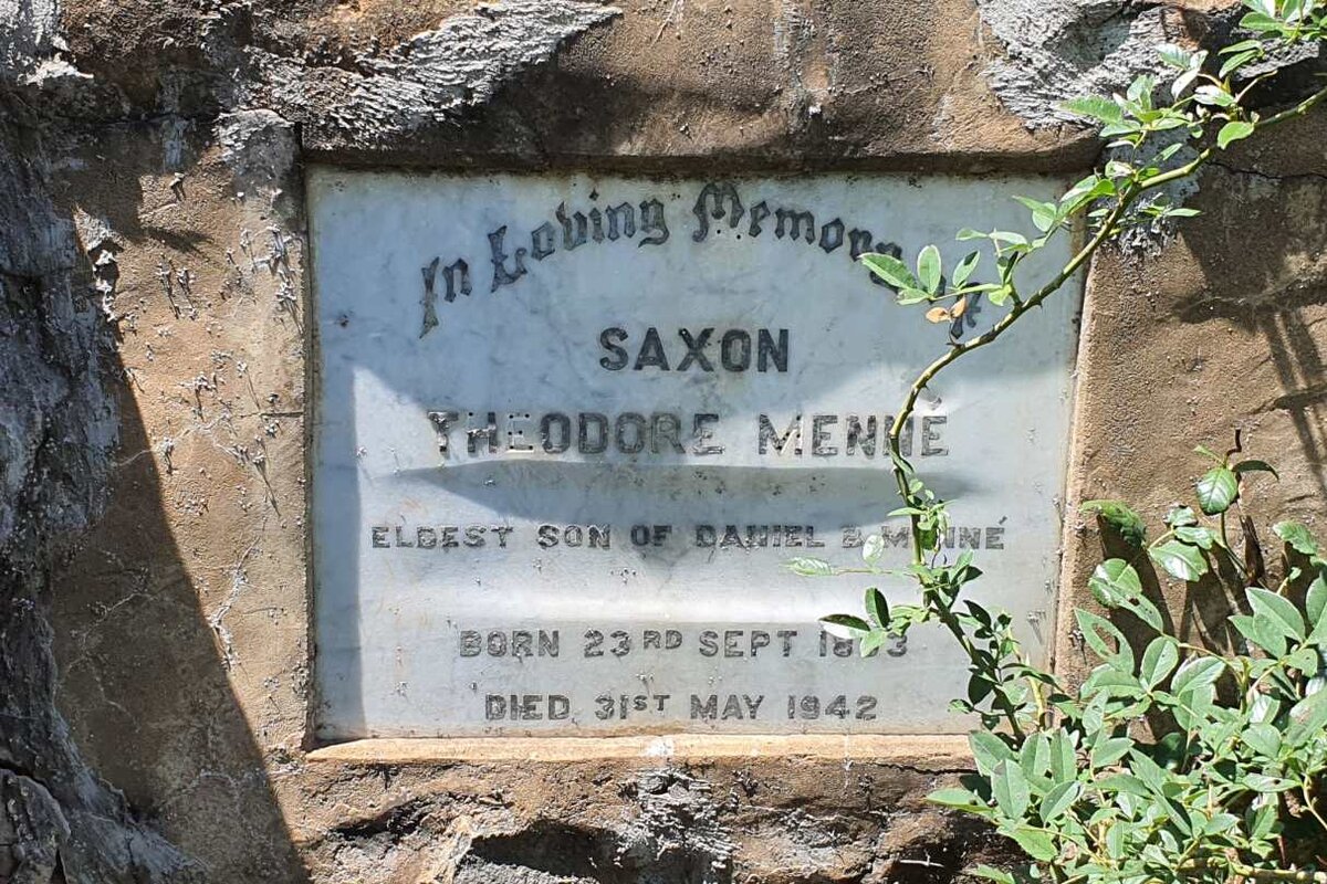 MENNE Saxon Theodore 1893-1942