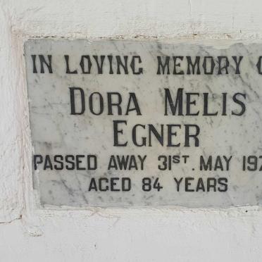 EGNER Dora Melis -1976