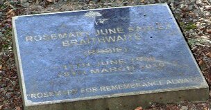 BRAITHWAITE Rosemary June Sualez 1930-2010