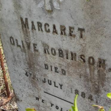 ROBINSON Margaret Olive -1884