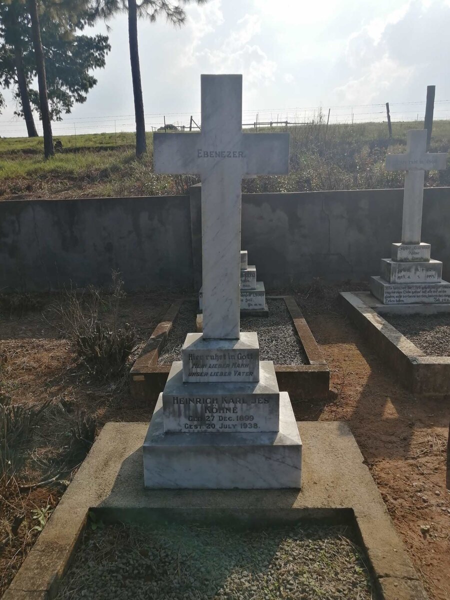 KOHNE Heinrich Karl Jes 1899-1938