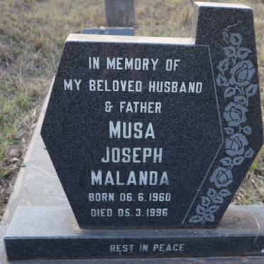 MALANDA Musa Joseph 1960-1996