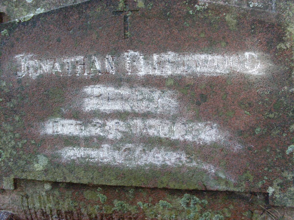 BERRY Jonathan Fleetwood -1982