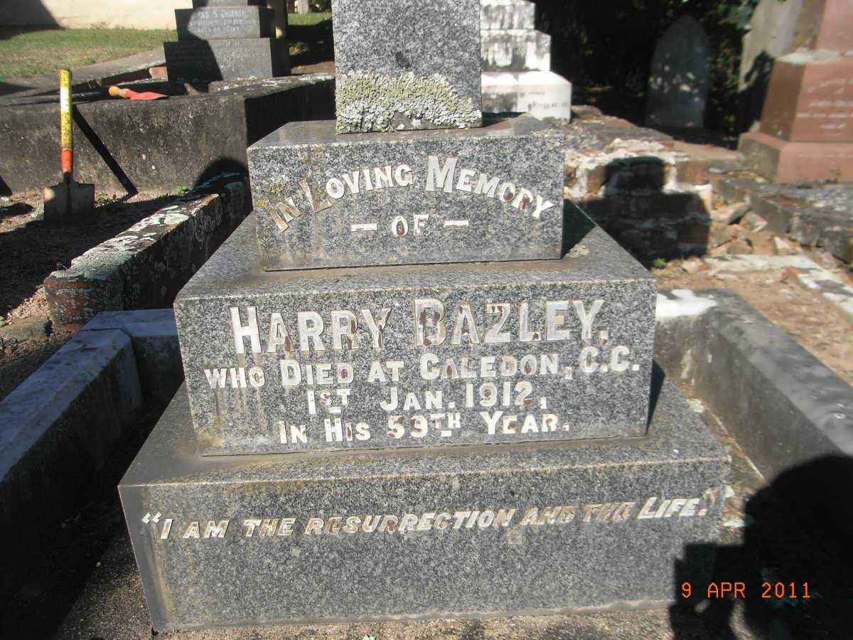 BAZLEY Harry -1912