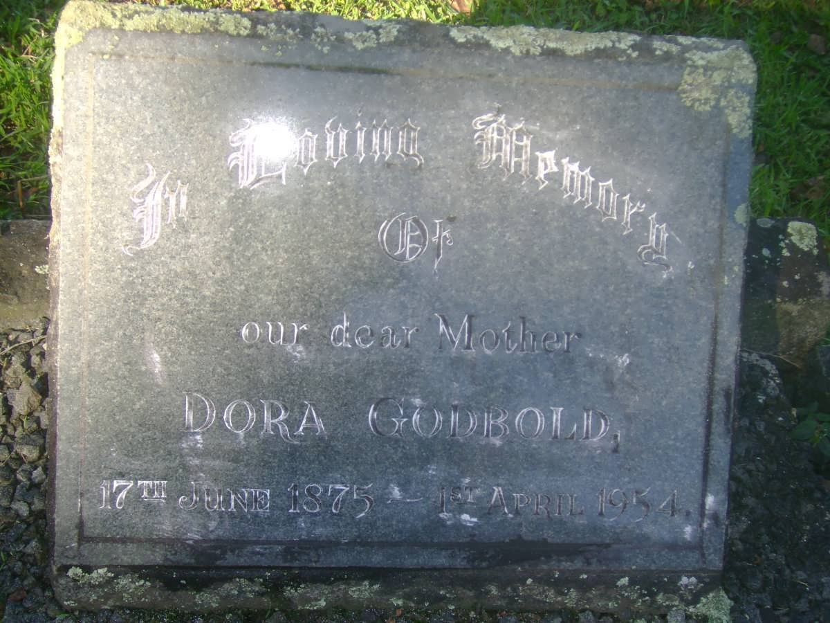 GODBOLD Dora 1875-1954