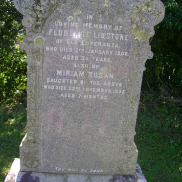 LIDSTONE Florence -1908 :: LIDSTONE Miriam Susan -1905